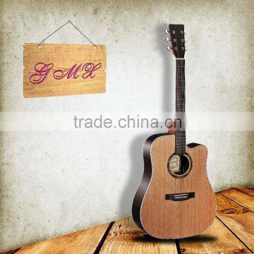 Hot-sale solid spruce 40" Acoustic Guitar musical instrument