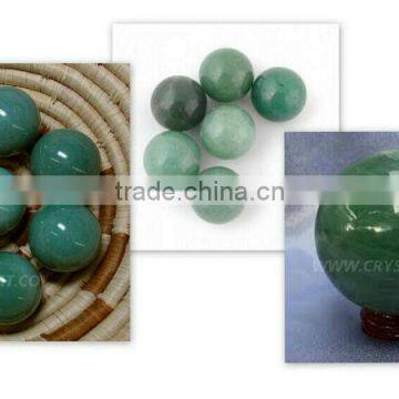 Green Aventurine Spheres