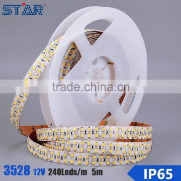 19.2w Ultra Bright Warm White Flexible Smd 3528 240 Led/m Strip