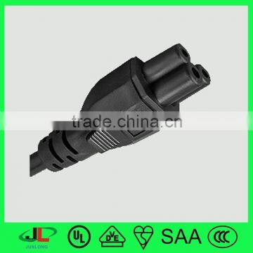 China Clear Insulated Wire Power Cord Flat Ccc Mickey 3 Prong Female Plug photo-2