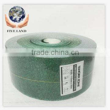 green silicon carbide abrasive sandpaper rolls