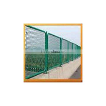 galvanized temporary fence