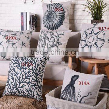 colored flower design polyester cushion covers made in china