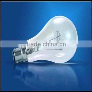 A70 screw type 200W CLEAR LIGHT BULBS