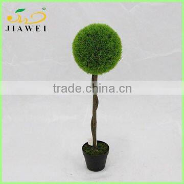 Green Decorative Artificial Grass Ball Bonsai Indoor Wholesale