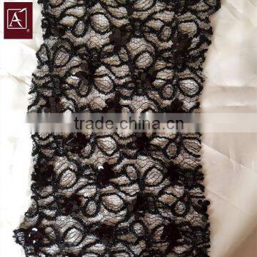 hot sale special sequin embroidery fabric for dress