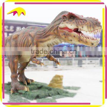 KANO2330 Outdoor Lifelike Artificial Dinosaur Lawn Statue