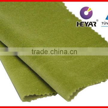 solid dyeing 100% cotton velvet fabric wholesale