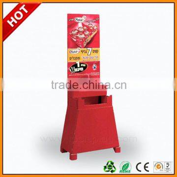 coleman widebeam cardboard display for store ,cmyk printing corrugated fsdu for store advertising