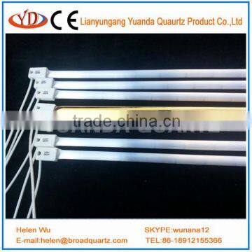 High Quality White Reflecor Quartz Halogen Infrared Lamp For Industrial Heating