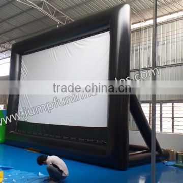 2015 new design giant inflatable movie screen projection for outdoor show