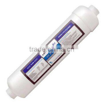 Inline Alkaline Filter Cartridge raise ph alkalinity