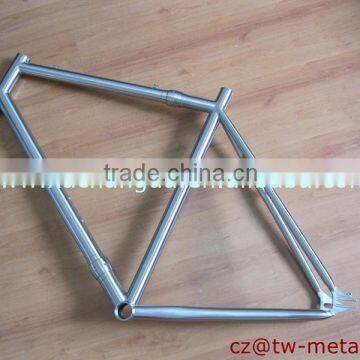 Titanium mountain bicycle frame mtb bike frame & Coupler installing bike frame