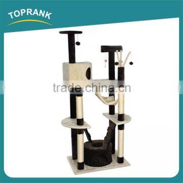 Supply Quality Wholesale Lovely New Design Pet Club Cat Tree With Scratching Post