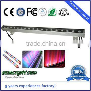 Dmx RGB LED Controller Remote Control Rgb 18W LED Wall Washer Outdoor