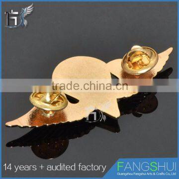 Button Badge Material Pilot Wings Badge Blank Metal Pin Badge Selling photo-3