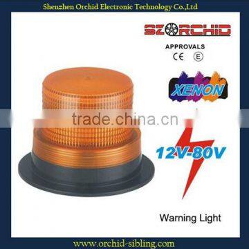 amber pc lens 110v xenon beacon light