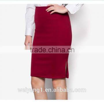 OL Style Pencil Skirt With Zipper Woman Skirt Fashion