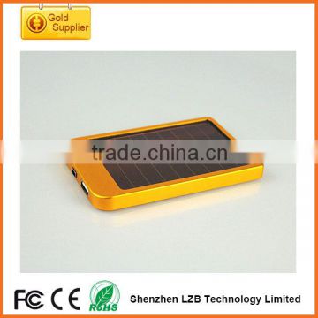 full capacity power solar rechargeable battery,portable design solar recharger