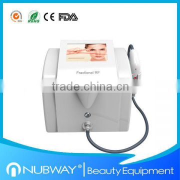 Portable fractional rf microneedle system / radio frequency aesthetic equipment