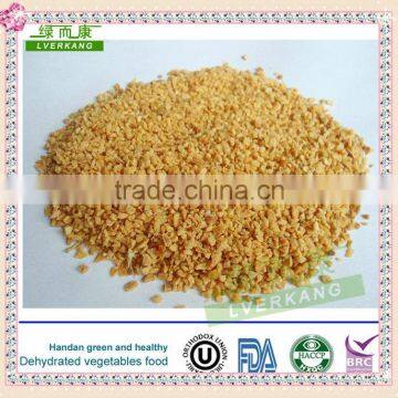 Supply 26-40mesh dried fried garlic granules from Tianjin or Qingdao port