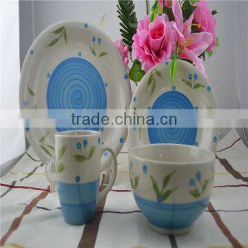 stoneware dinnerware set,blue stoneware dinnerware sets,western dinnerware sets