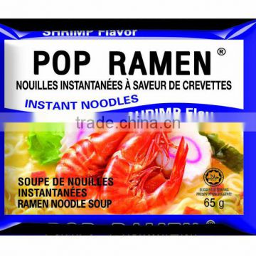 "POP RAMEN",Instant noodles chinese food wholesale OEM HACCP certified