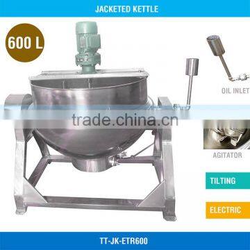 Industrial Jacketed Kettle With Agitator