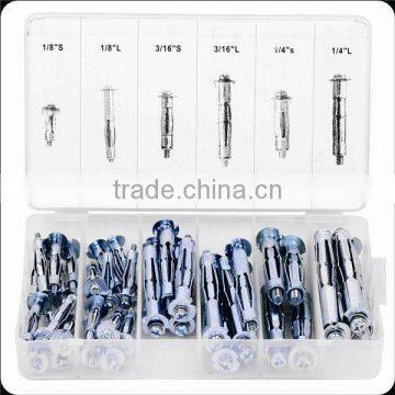 TC 40pc Assorted Molly Bolt Kit