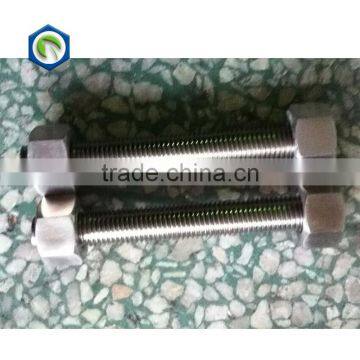 Factory Production 1.4529 Stainless Steel Full Threaded Rod Double End Thread Stud Bolt photo-2