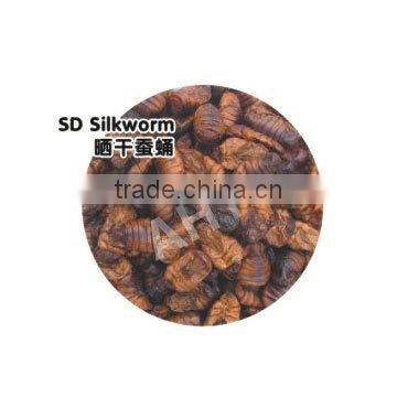 sun dried SILKWORM PUPAE(silkworm chrysalis)
