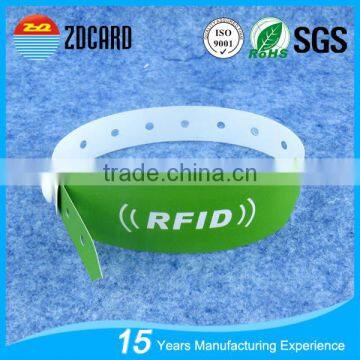 Custom Printable Medical Rfid Paper Bracelet For Event