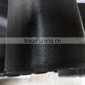 Black stainless steel insect screen/plastic coated window screen/stainless steel wire mesh window screen