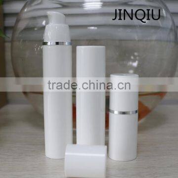 factory direct sale 15ml/30ml/50ml white plastic airless bottle