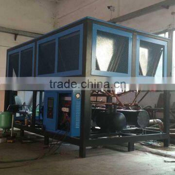 50TR Air Cooled Screw Type Water Chiller With Single Screw Compressor photo-3