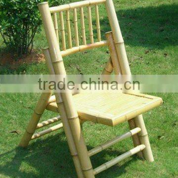 bamboo folding chair