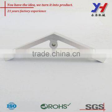 cnc machining triangle aluminum extrusion profile