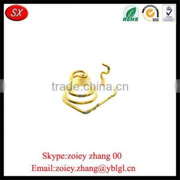 China Manufacturer Custom Zinc Plate Brass Battery Contact Plate photo-1