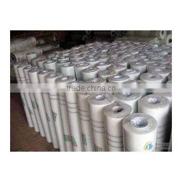 160g 4*4mm White Alkali Resistant Logo Printed Fiberglass Mesh photo-4