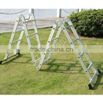 4.70m multi-purpose aluminium ladder CQX1503 with GS