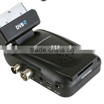 Digital Scart TV Box Tuner DVB-T Mini Freeview Receiver