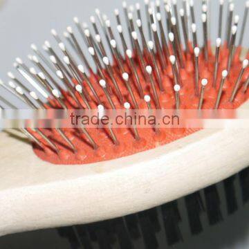 Wooden Pet Hair Brush for Dog Hair Removal photo-6