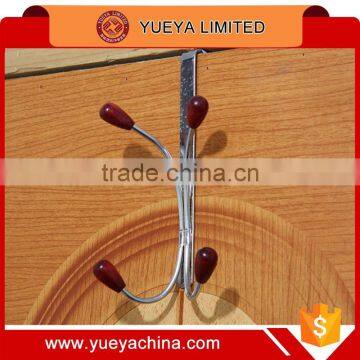 Stainless Steel Door Pothook Hangers With 4 Claws Clothing Hat Holder Hangers photo-4