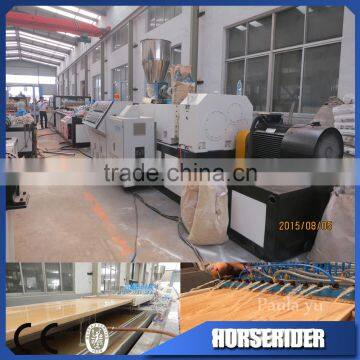 machine for producing wpc wall panels/co-extrustion wpc/wood mdf production line