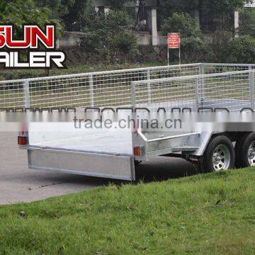 2017 BEST SELLING FULLY WELDED TANDEM CAGE TRAILER (10x6'/12x6') photo-4