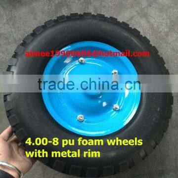 Wheelbarrow's pu Foam Tire With Many Color photo-3