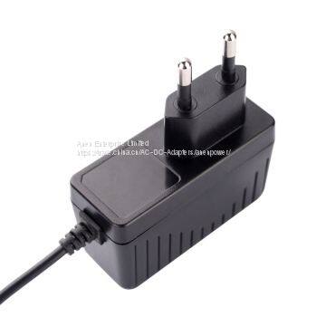 24W AC Adapter With EU Plug,GS,CE, UL Approval, VI Efficiency, 24V1A 12V2A 12V1.5A 24V0.8A Power Adapter photo-2