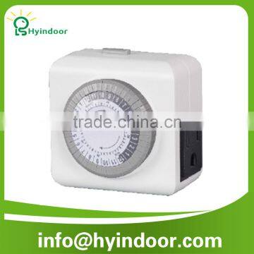 ETL Certificate USA 1800W 1-Outlet Mechanical Daily Timer