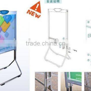 Metal Free Standing Advertising Rack photo-5