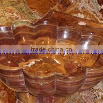 Newly Modern MULTI RED ONYX SINKS BASINS COLLECTION photo-2
